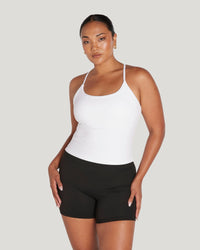 MOTION THIN STRAP TOP - WHITE