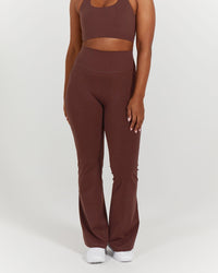 LUXE BELLA FLARES - COCOA