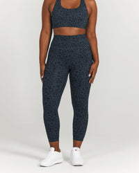 MOTION LEGGINGS 24" - STORM LEOPARD