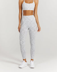 LUXE LEGGINGS 24" - ARCTIC GREY