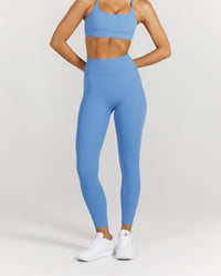 LUXE LEGGINGS 24" - AERIAL BLUE