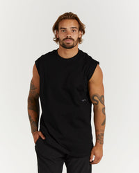 LIGHTWEIGHT OVERSIZED TANK - BLACK