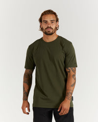 SYDNEY PITCH TEE - KHAKI GREEN